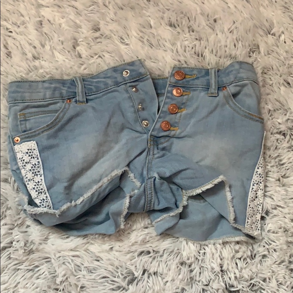 jean shorts